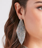 Captivating Glamour Rhinestone Statement Earrings